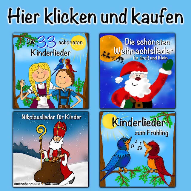 Von Den Blauen Bergen Kommen Wir Text kinderliederzummitsingen.de